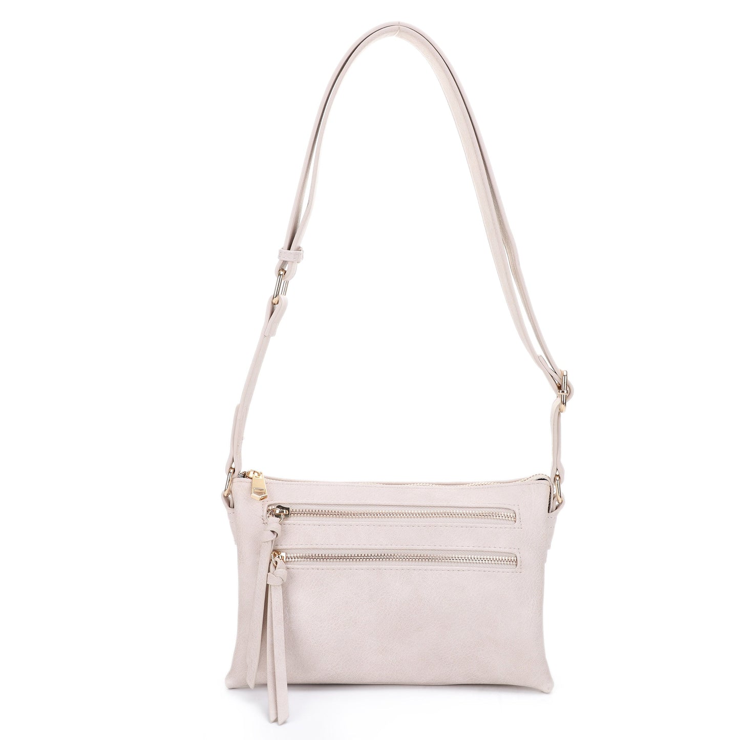 Cassidy Double Zipper Crossbody