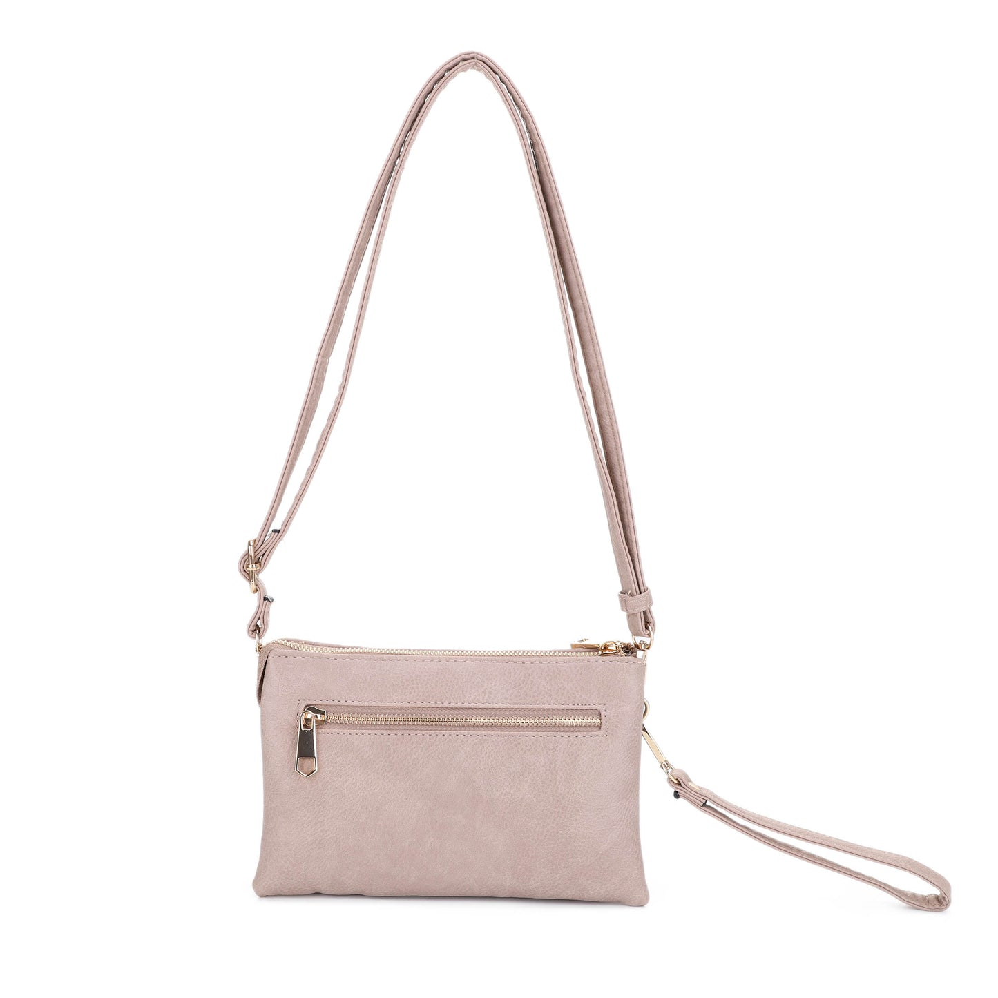 Callie Chevron Quilted Multi Compartment Crossbody