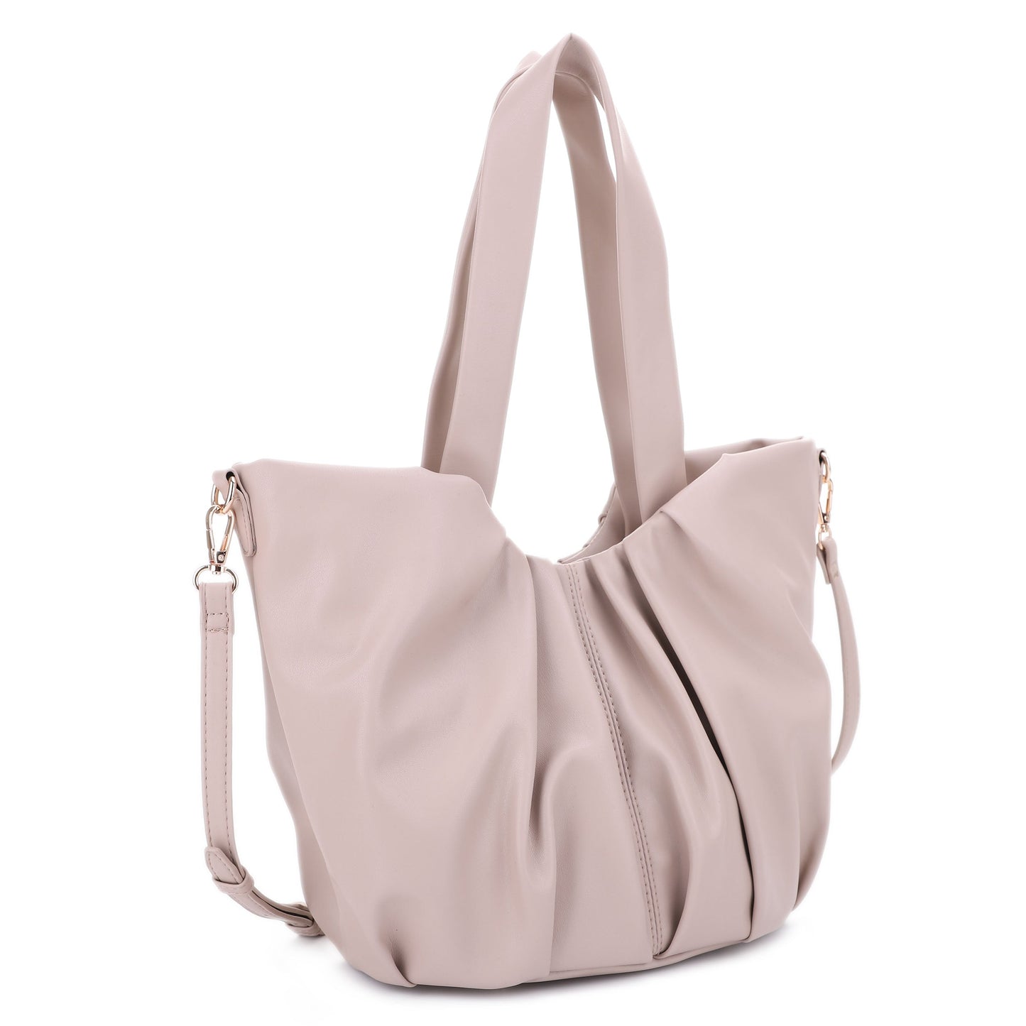 Borrego Ruched Tote Crossbody
