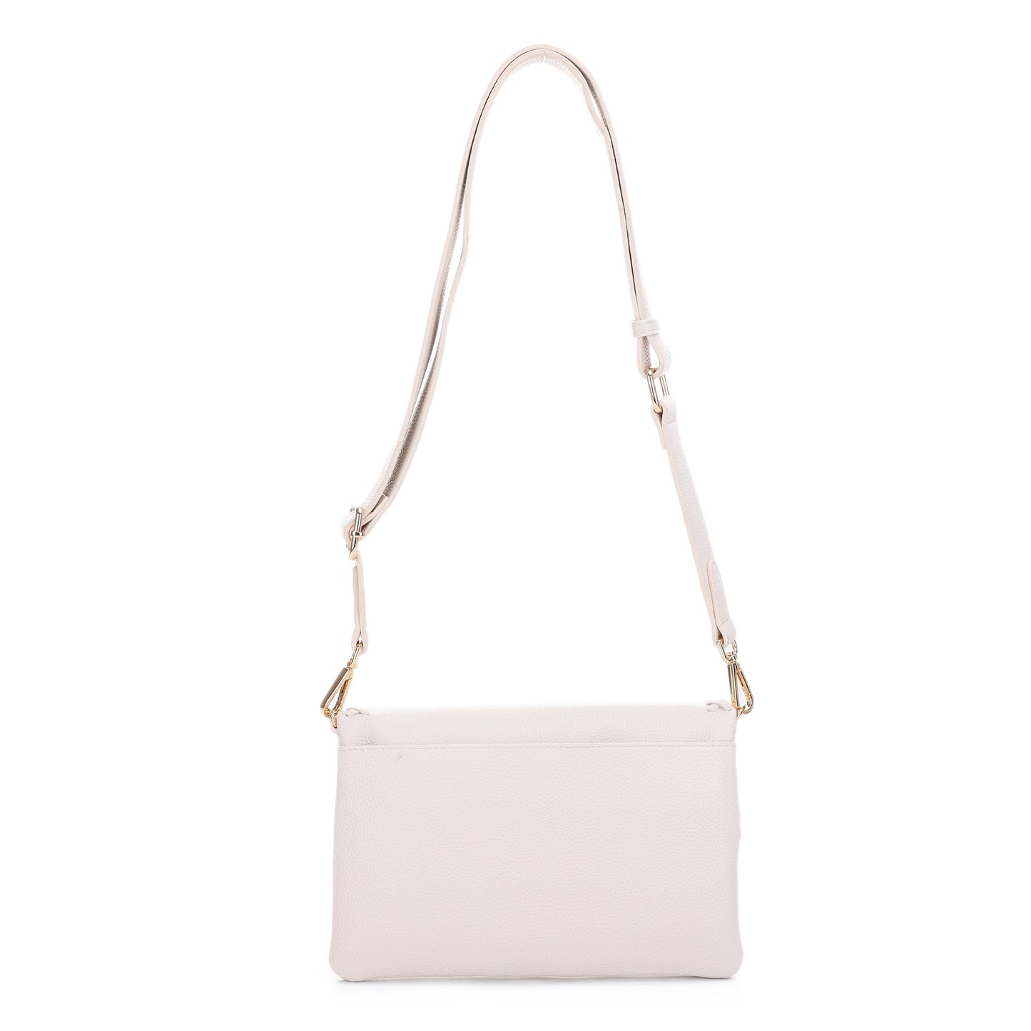 Laurel Cross Stitch Border Accent Flap Crossbody