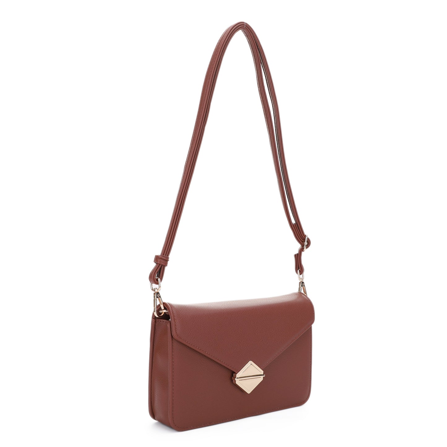 Hila Metal Hardware Envelope Flap Crossbody Bag