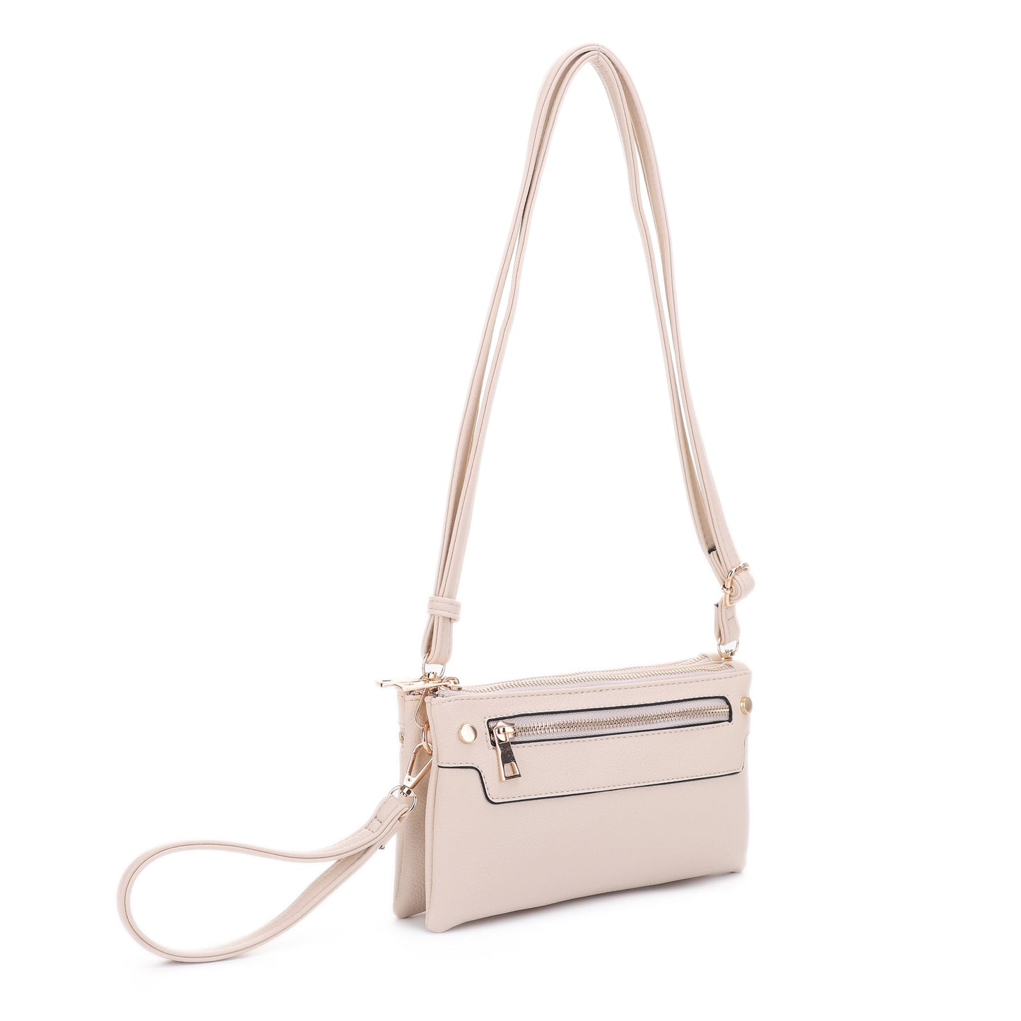 Corbin Front Zipper Small Crossbody