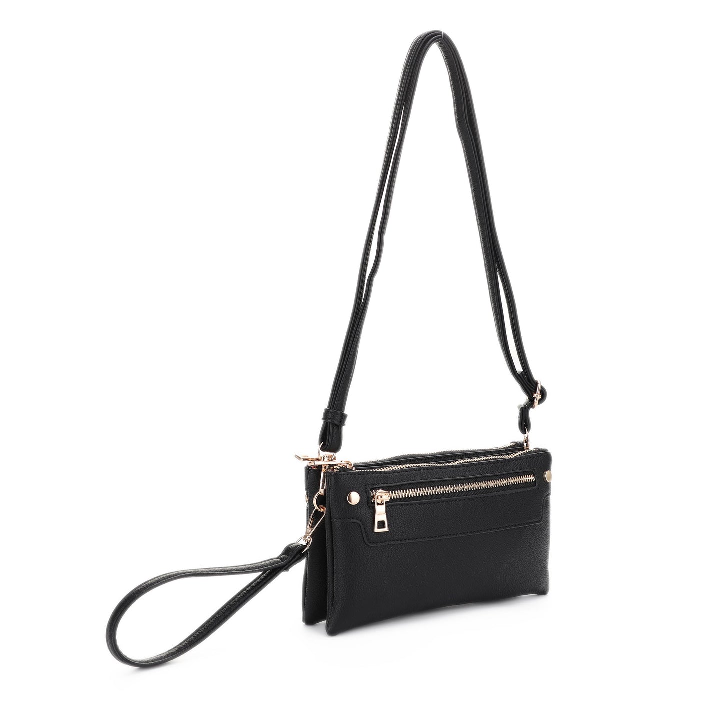 Corbin Front Zipper Small Crossbody