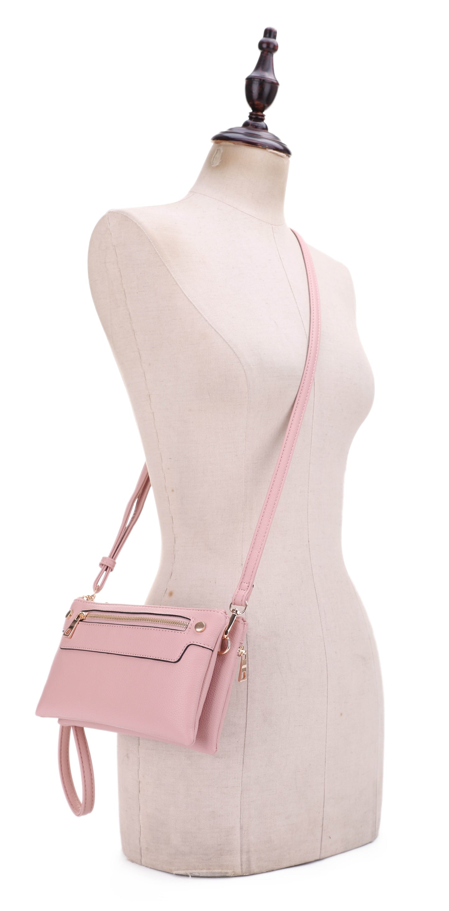Corbin Front Zipper Small Crossbody