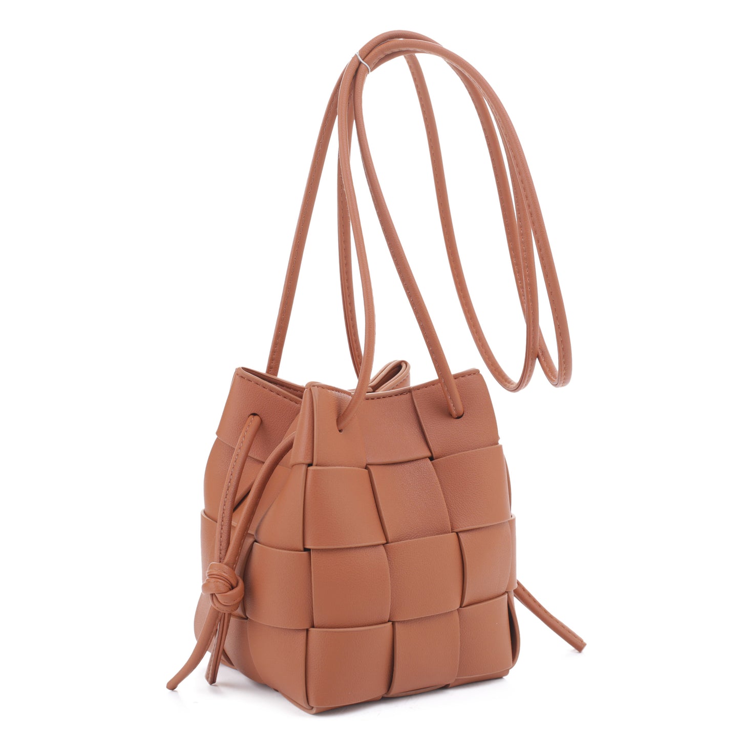 Nyla Woven Bucket Crossbody