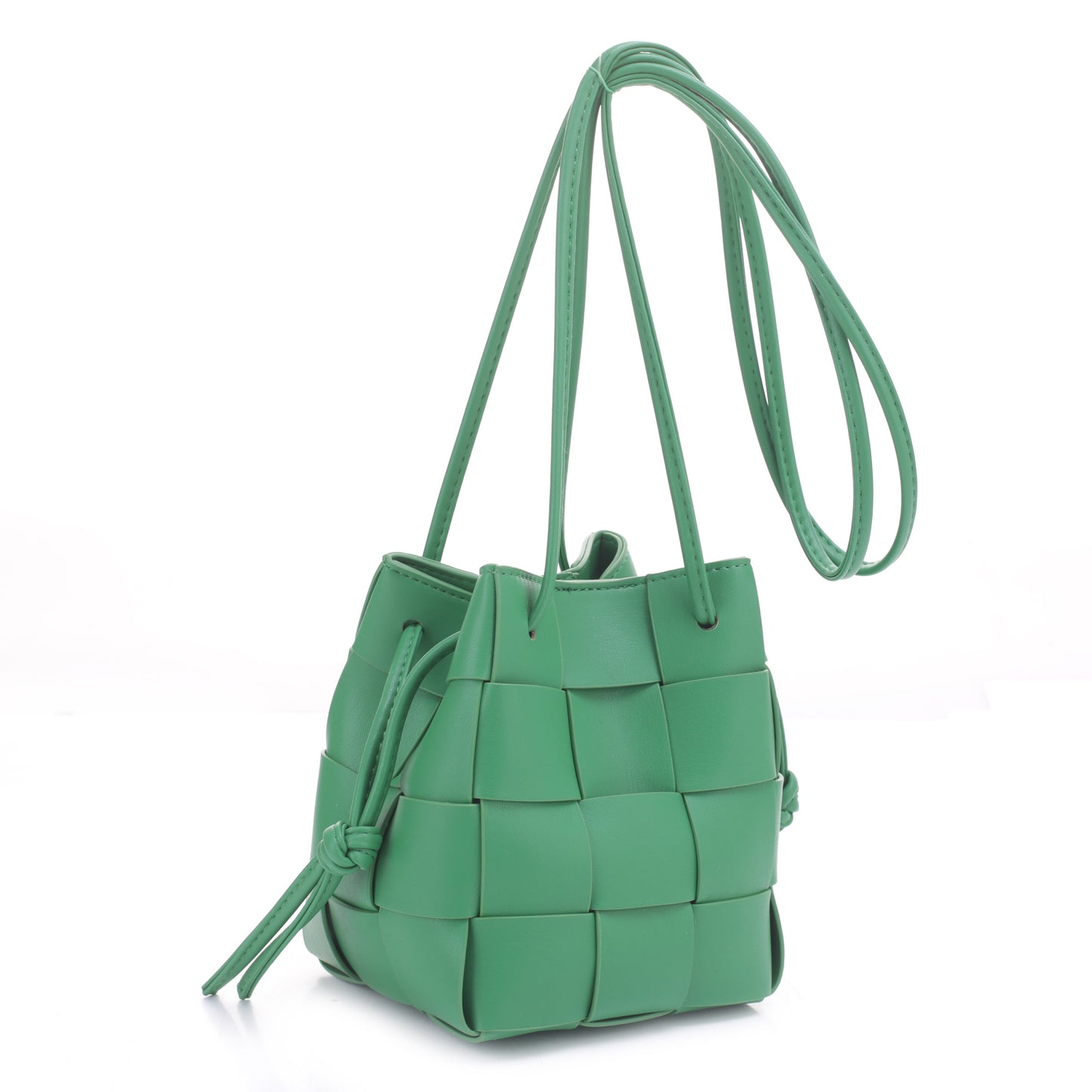 Nyla Woven Bucket Crossbody