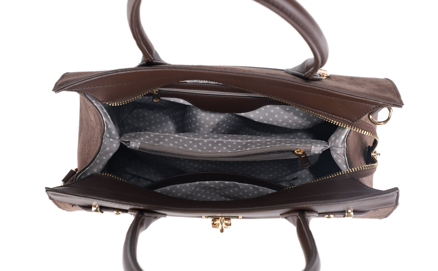 Uma Suede Satchel Set
