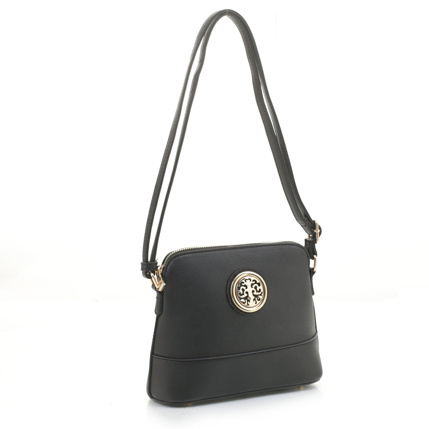 Circle Hardware Shoulder Bag