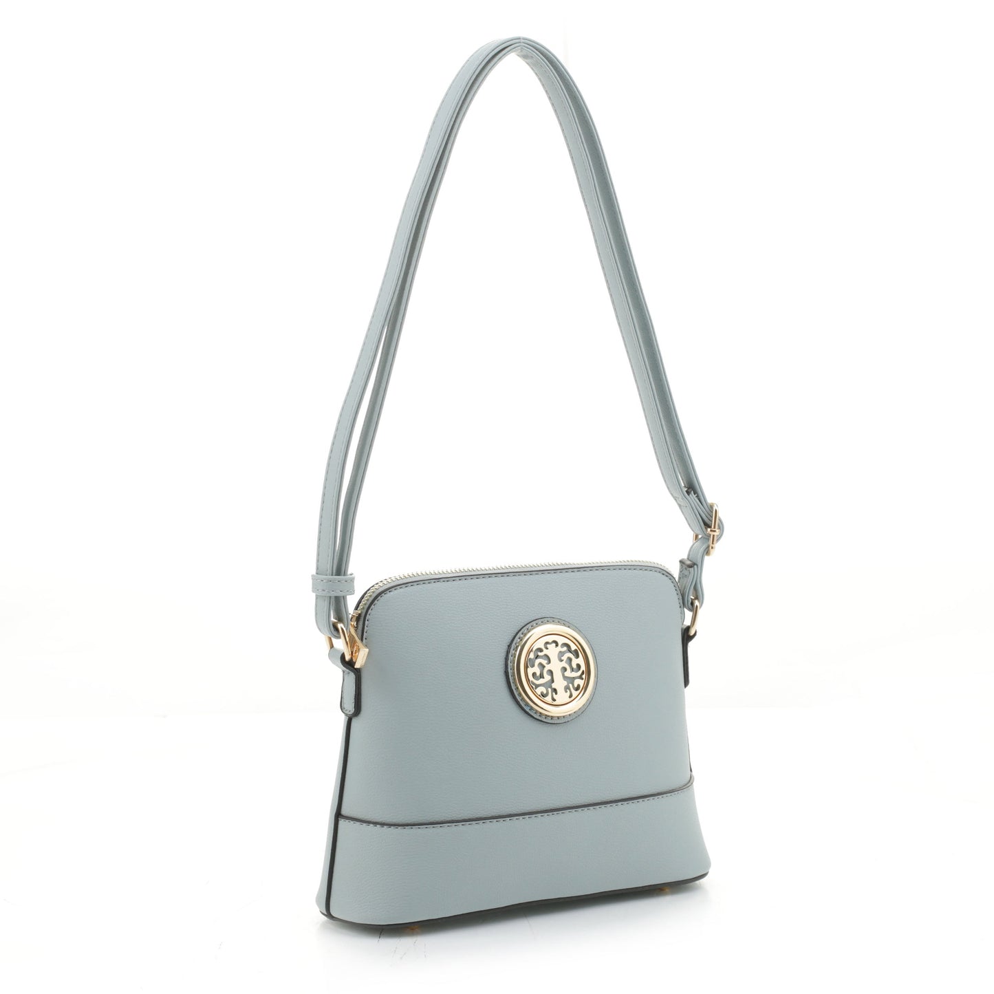 Circle Hardware Shoulder Bag