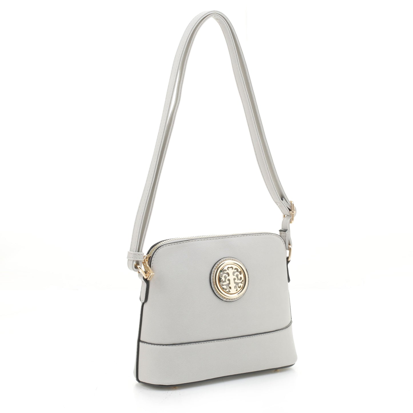 Circle Hardware Shoulder Bag