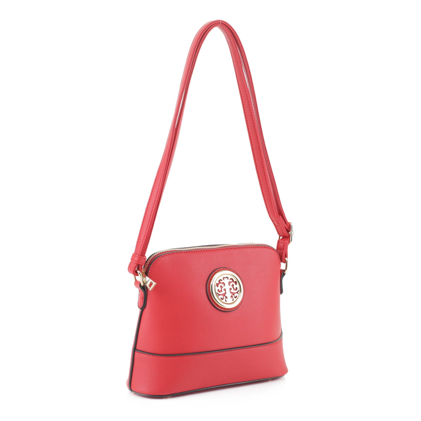Circle Hardware Shoulder Bag