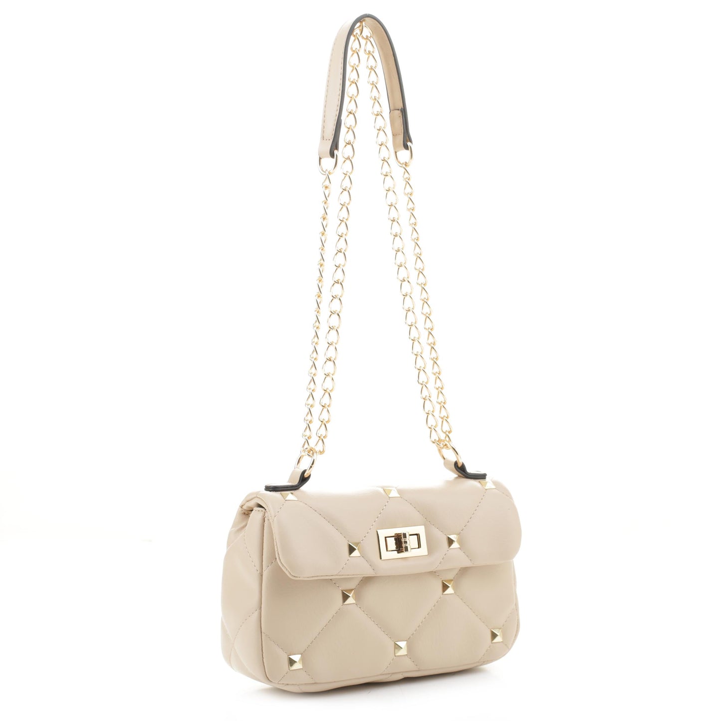 Whitley Quilted Studded Shoulder