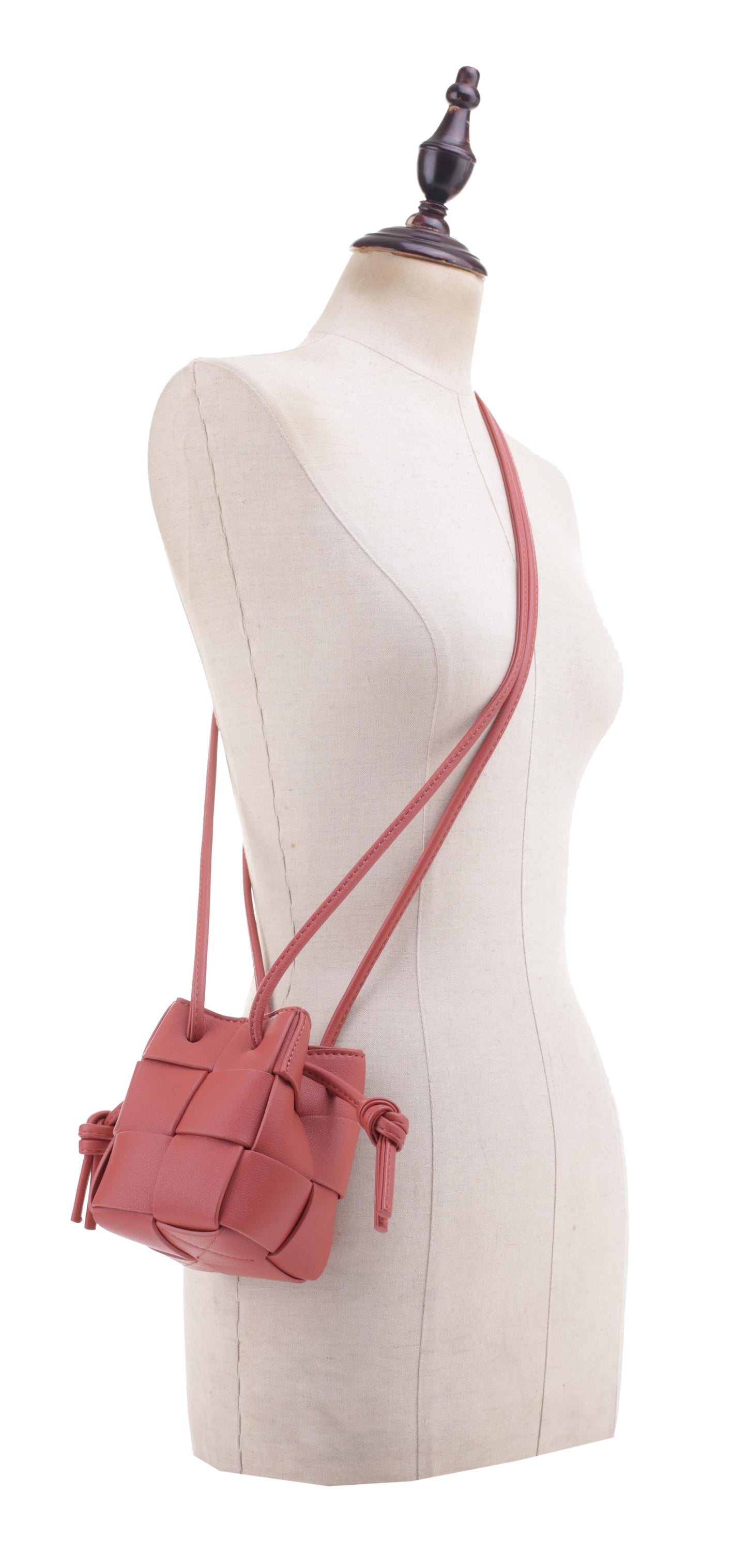 Nyla Woven Bucket Crossbody