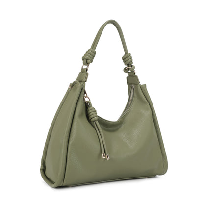 Sable Contrasting Cord Hobo