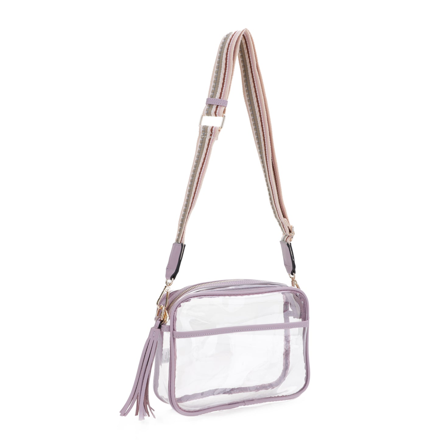 Atlas Color Accent Clear Crossbody