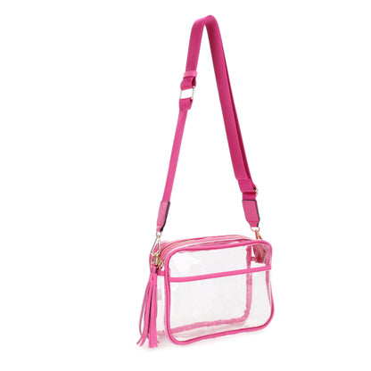 Atlas Color Accent Clear Crossbody