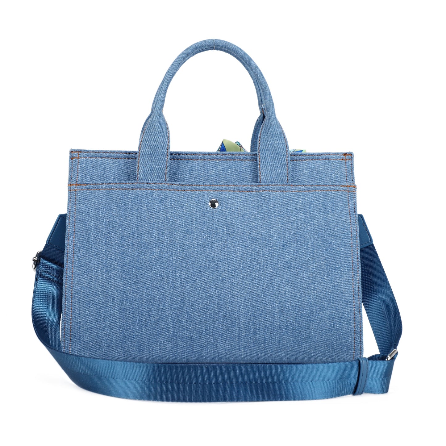 Denim Satchel