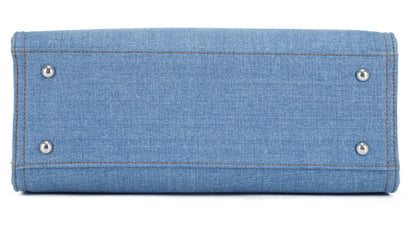 Denim Satchel