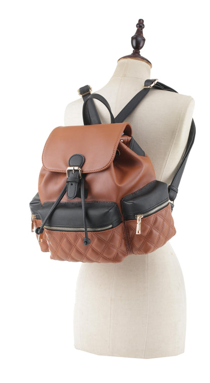 Sadie Diamond Quilted Utility Backpack