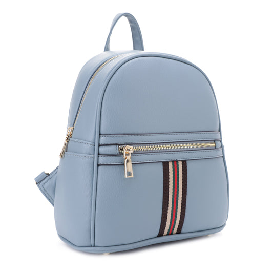 Stripe Accent Backpack