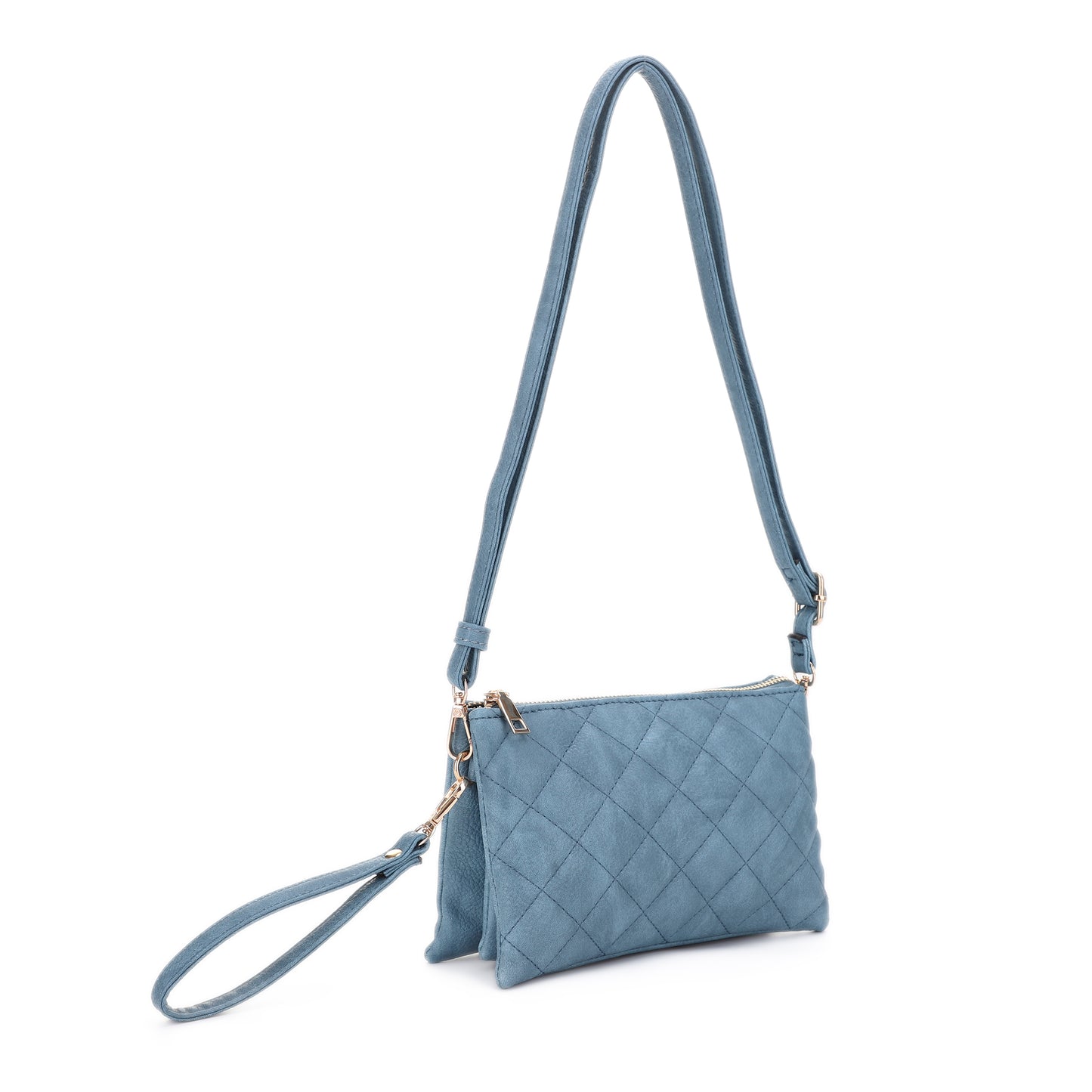 Callie Diamond Quilted Crossbody