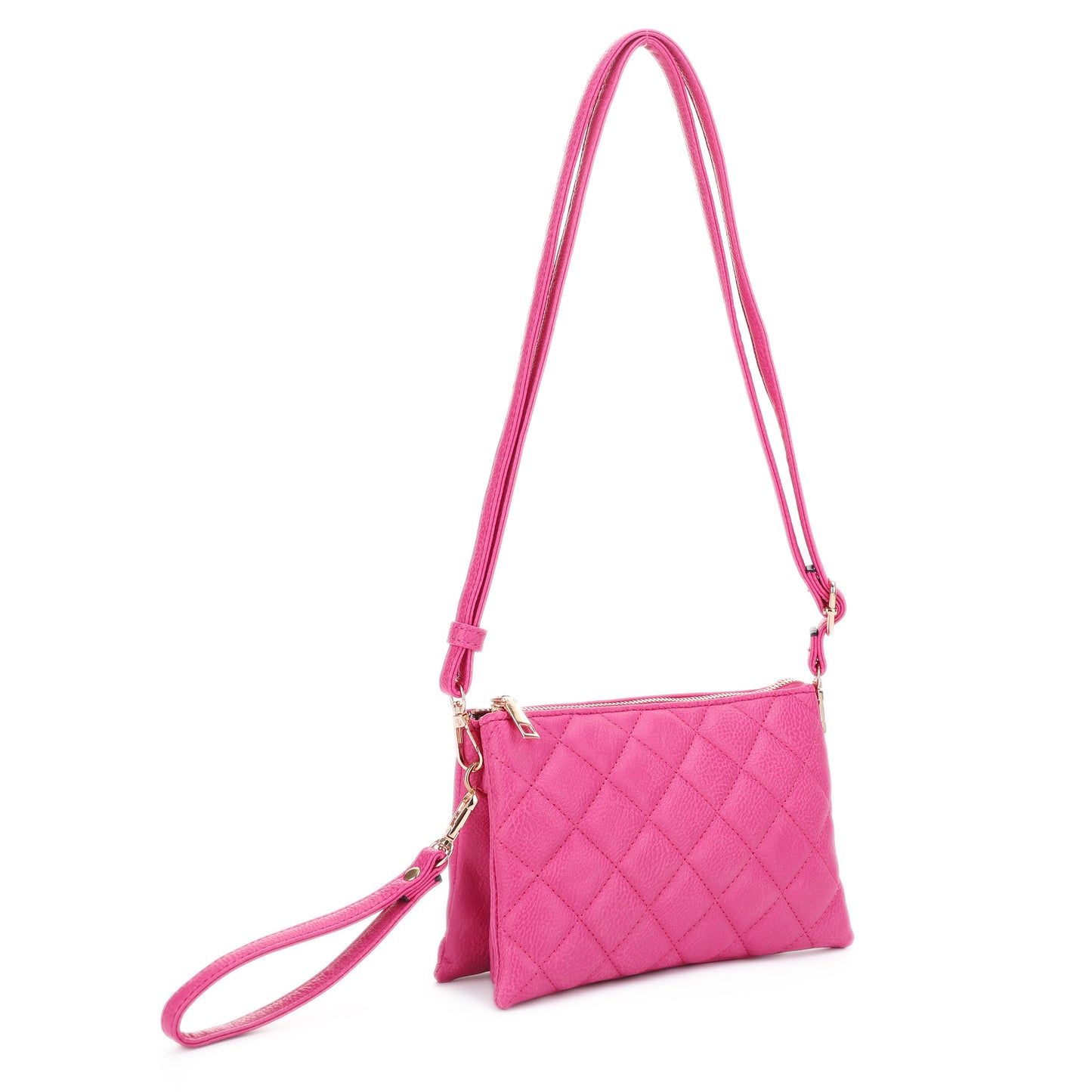 Callie Diamond Quilted Crossbody