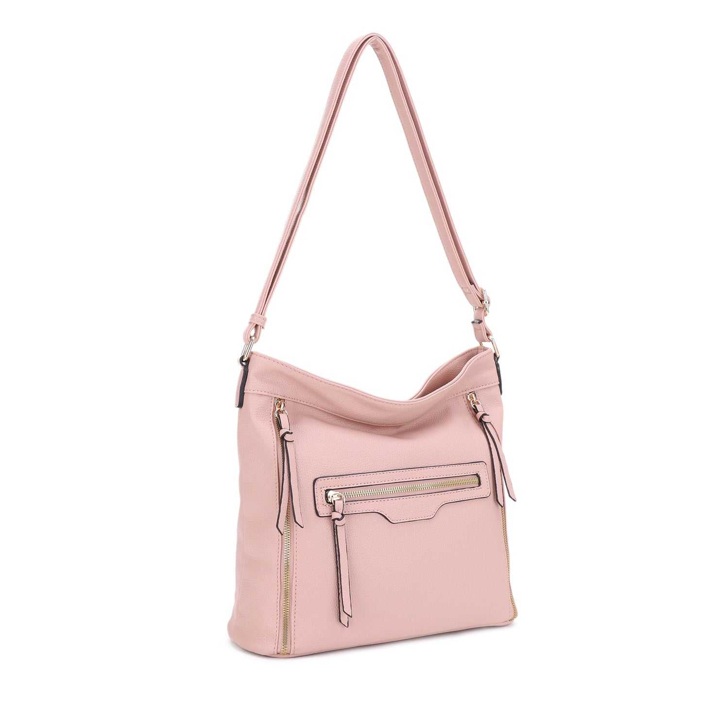 Kipley Multi-Zipper Crossbody Hobo