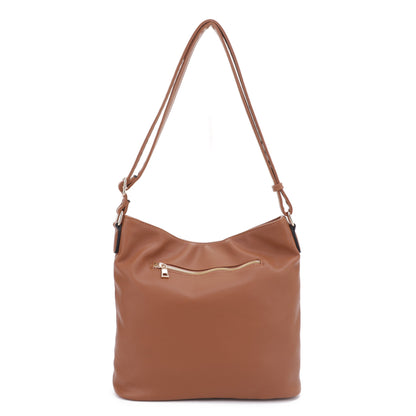 Kipley Multi-Zipper Crossbody Hobo