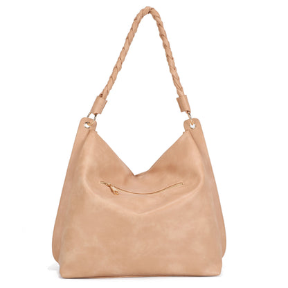 Braided Handle Hobo Set