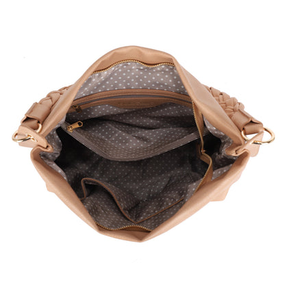 Braided Handle Hobo Set