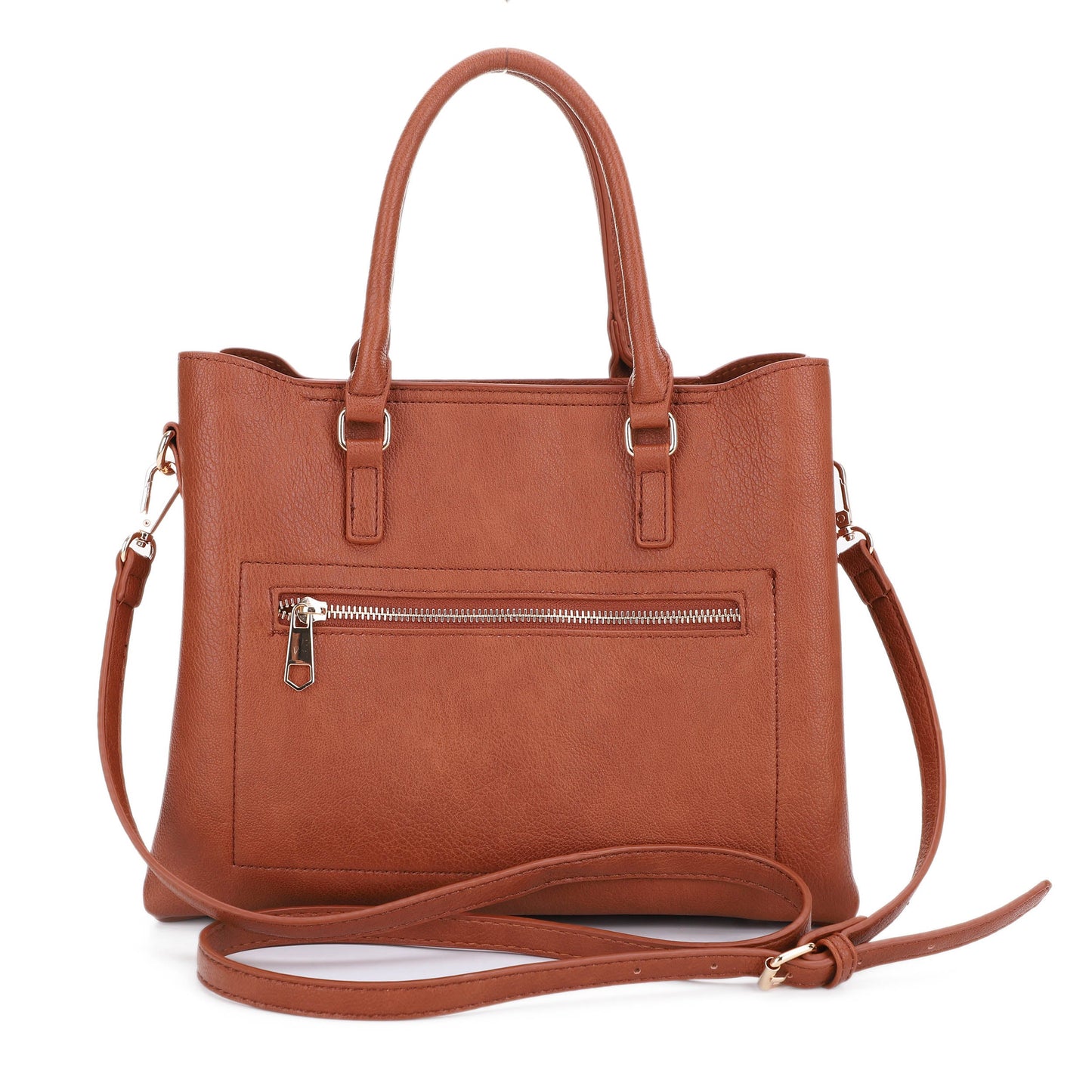 Katrine Metal Bar Accent Satchel