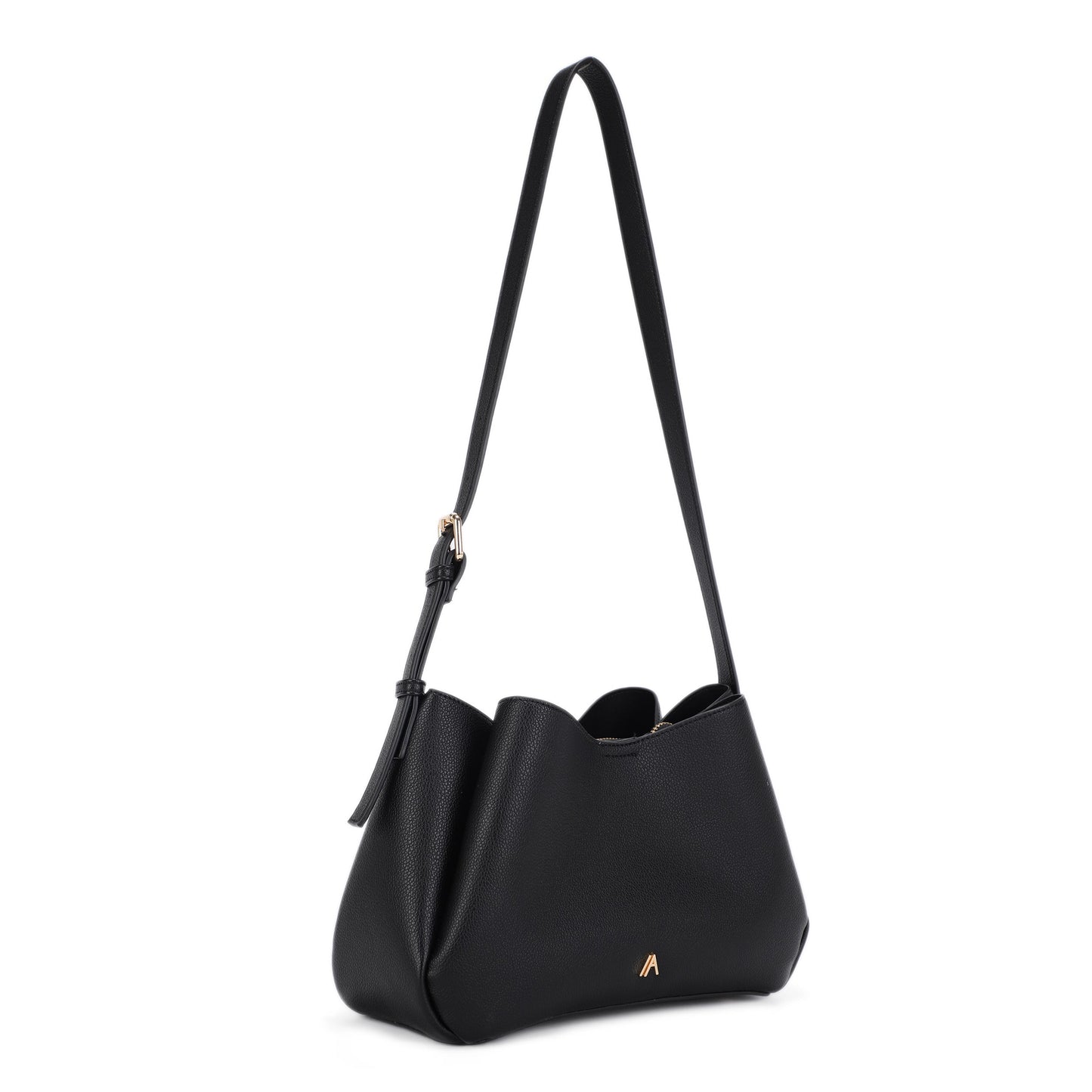 Triple Compartment Shoulder Bag