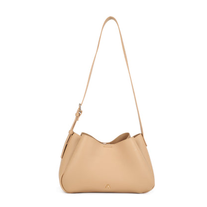 Triple Compartment Shoulder Bag