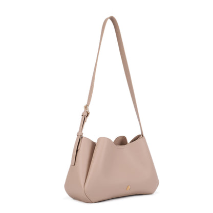 Triple Compartment Shoulder Bag