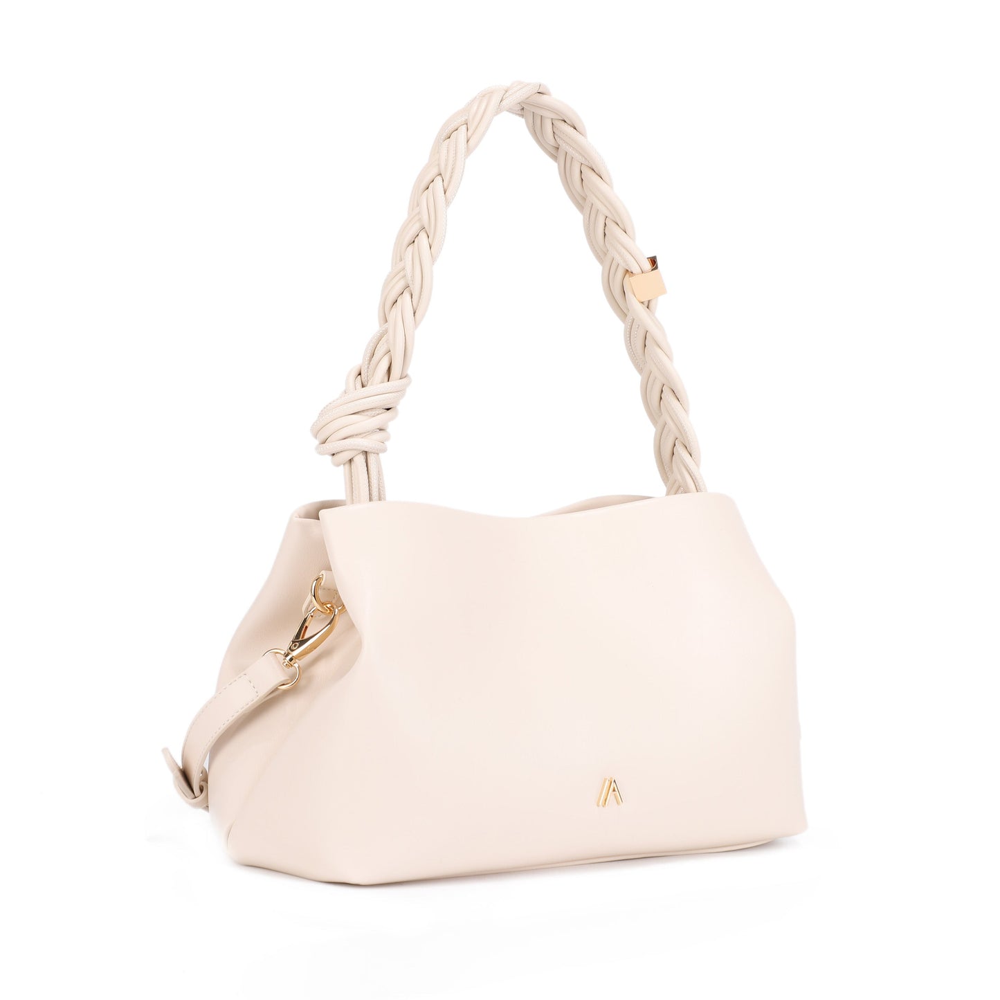 Braided Handle Satchel