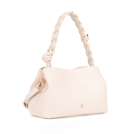 Braided Handle Satchel