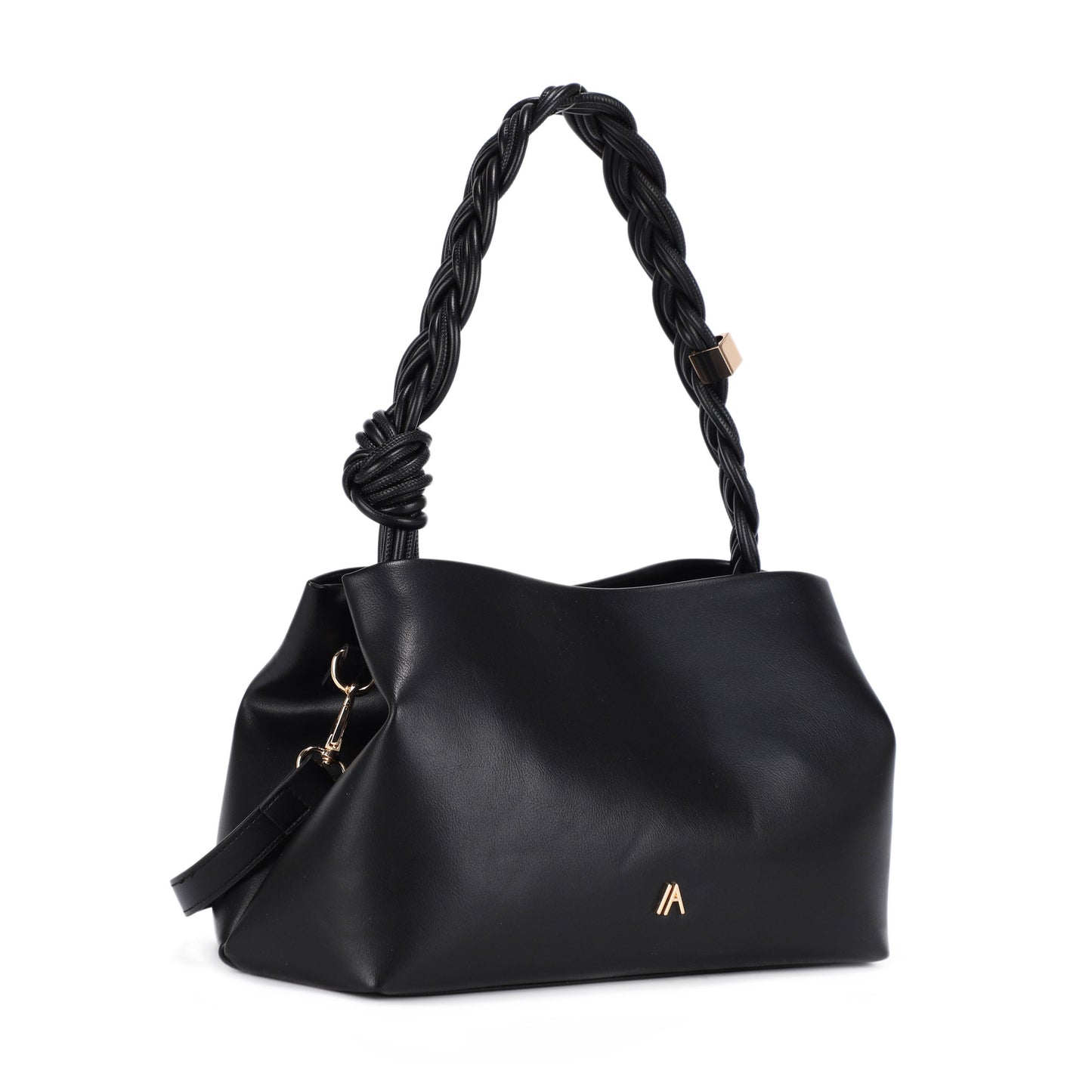 Braided Handle Satchel