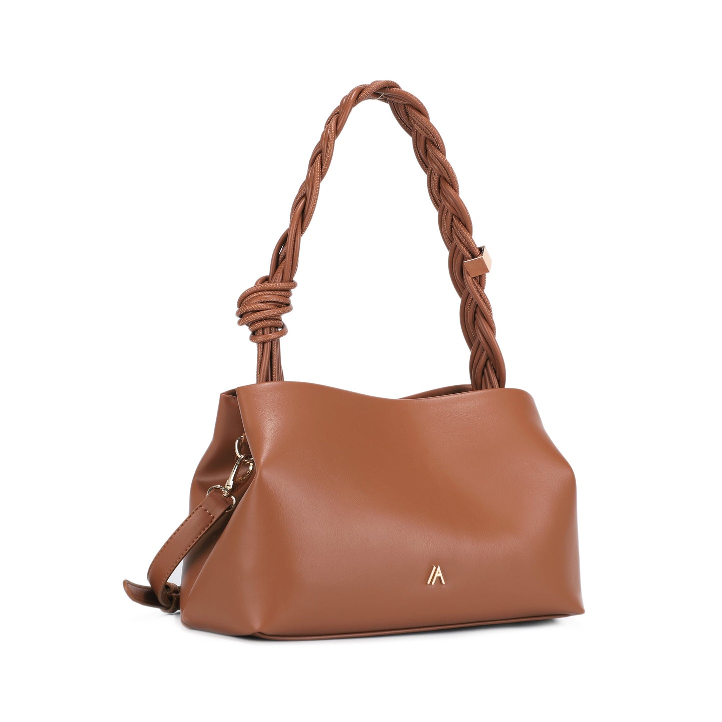 Braided Handle Satchel