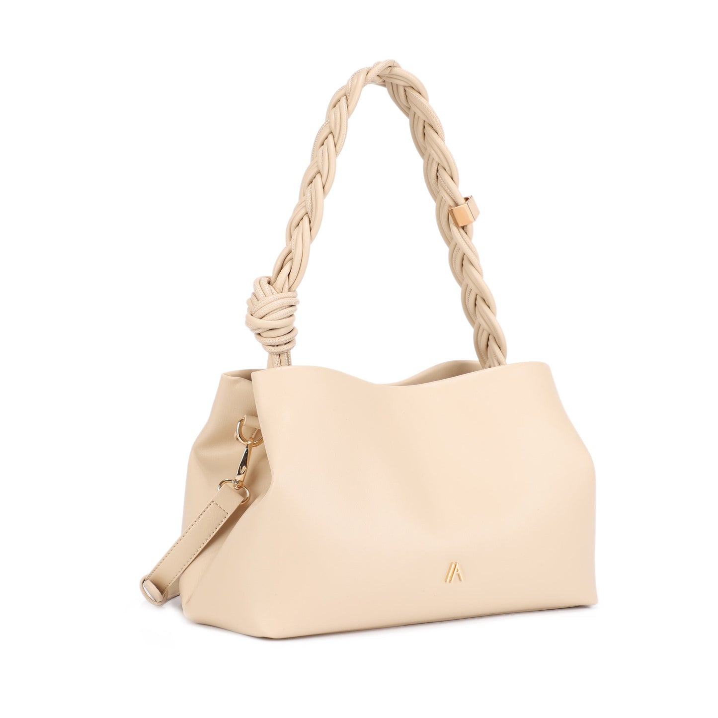 Braided Handle Satchel