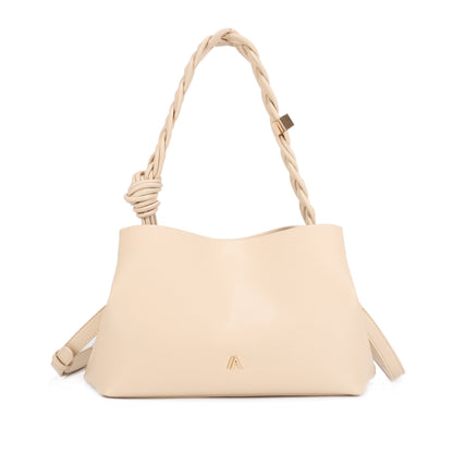 Braided Handle Satchel