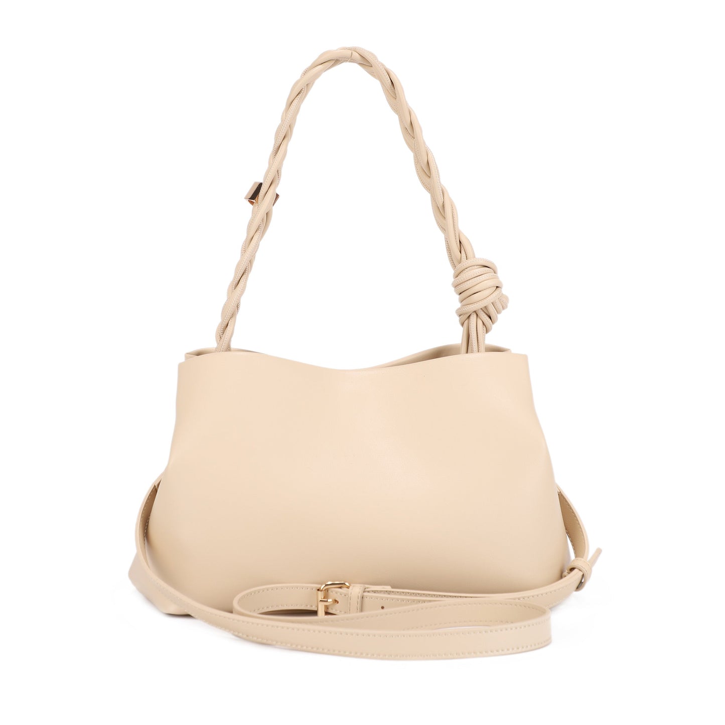 Braided Handle Satchel