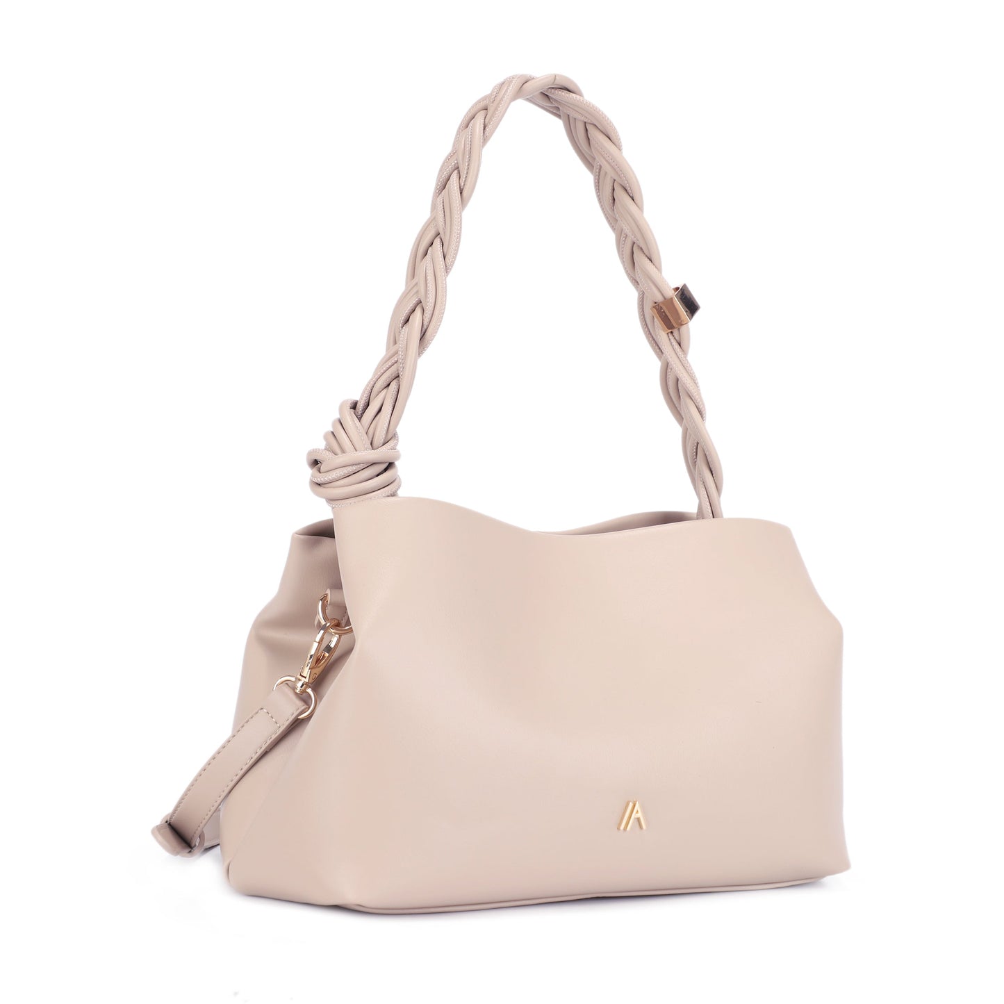 Braided Handle Satchel