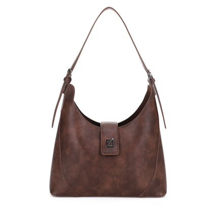 Genoa Strap Flap Accent Hobo