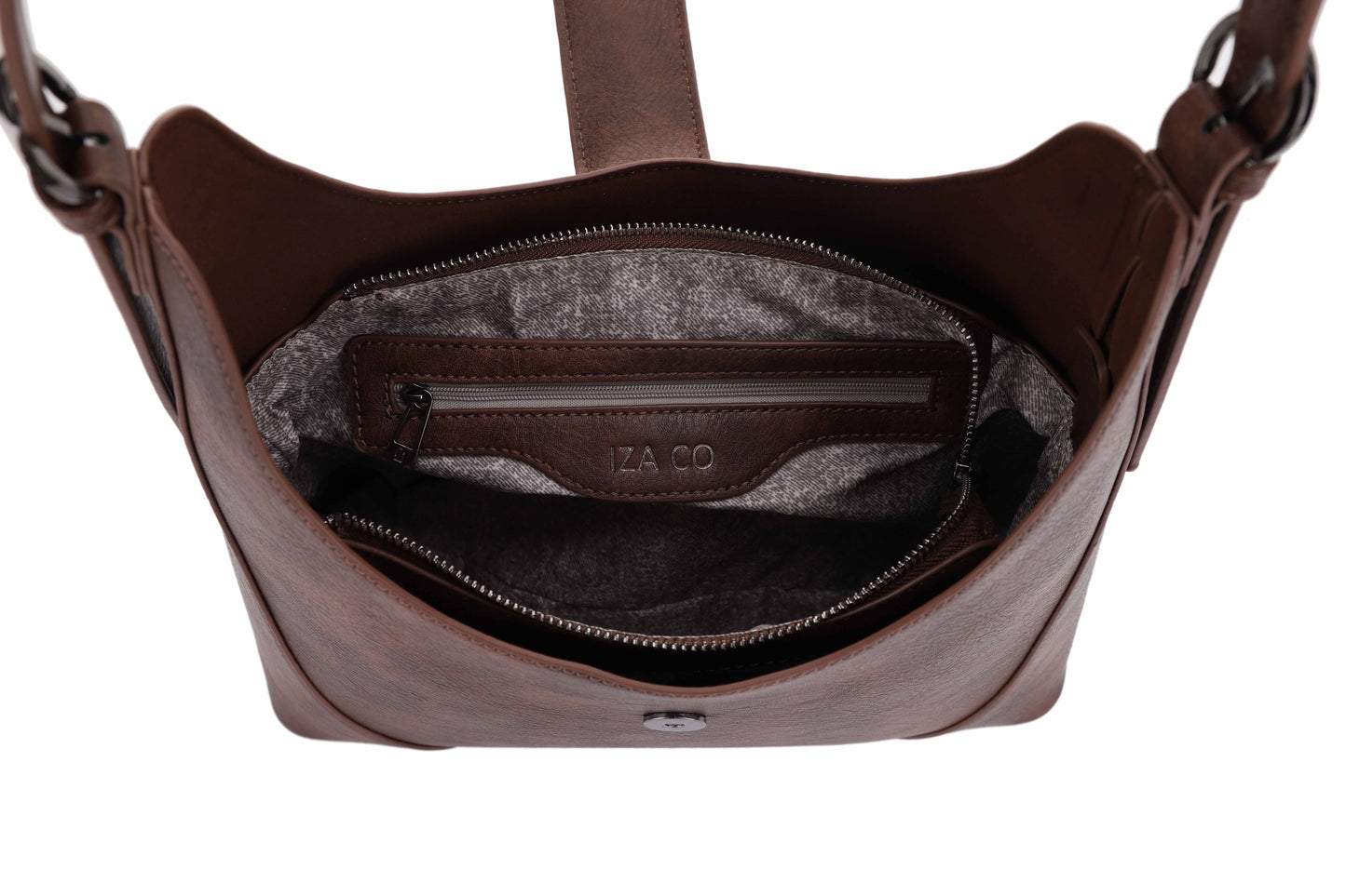 Genoa Strap Flap Accent Hobo