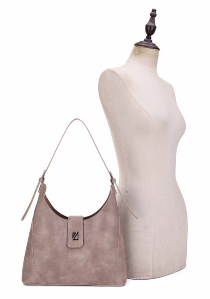 Genoa Strap Flap Accent Hobo