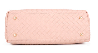 Embossed Woven Crossbody