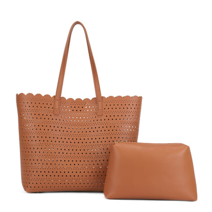 Perforated Tote Set