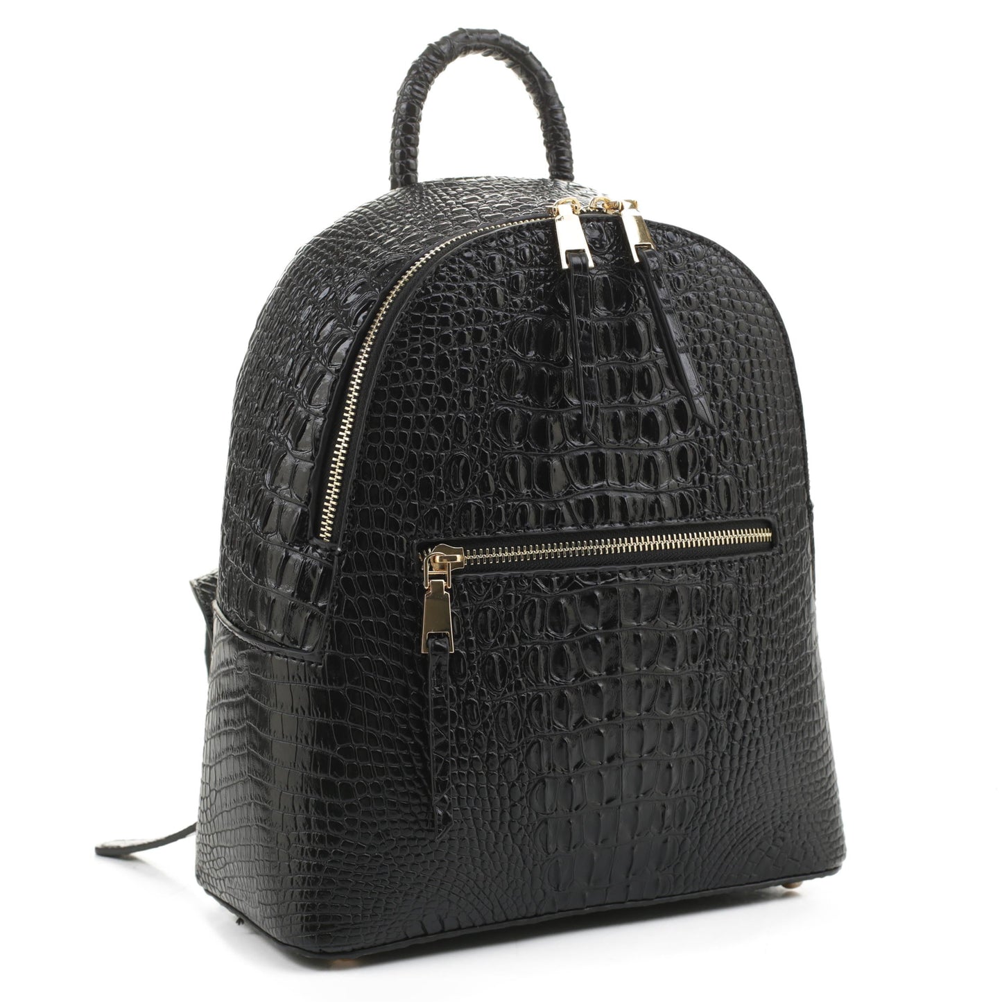 Blake Crocodile Embossed Backpack – Shop Isabelle Handbags