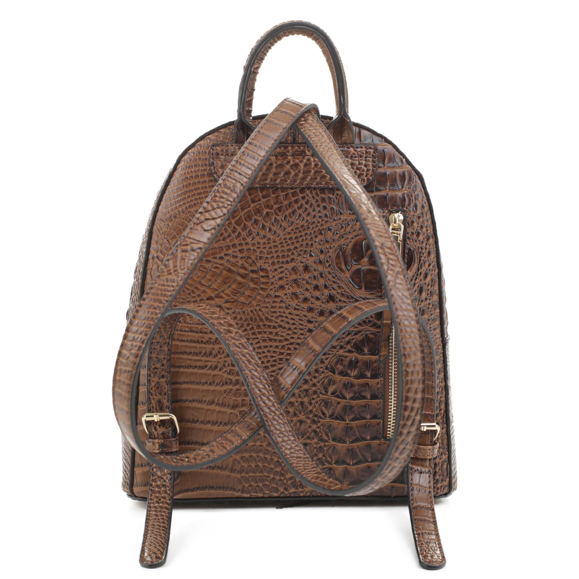 brahmin black melbourne collection mini dartmouth backpack Blake Crocodile Embossed Backpack – Shop Isabelle Handbags