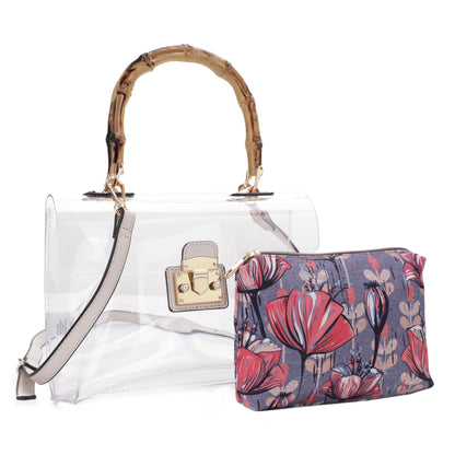 Aria Clear Crossbody Set